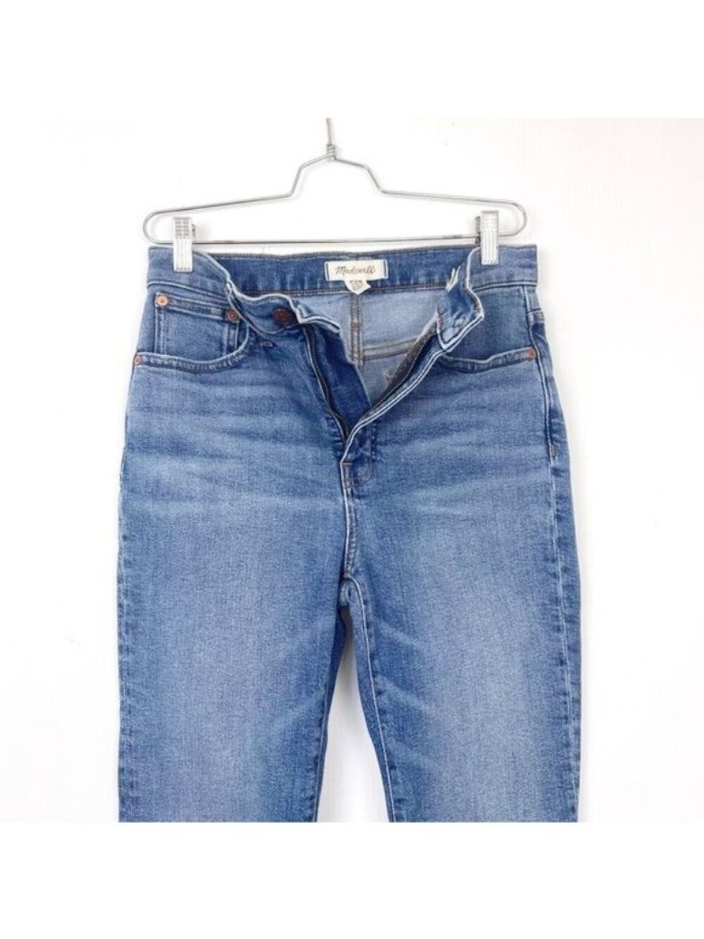 Madewell Slim Demi-Boot Jeans high waisted 26 - Picture 3 of 11
